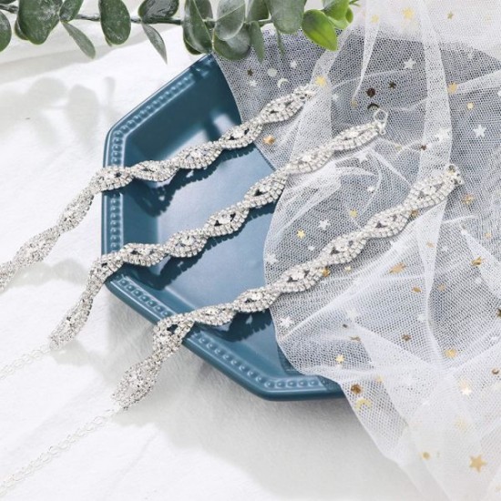 3PCS Bridal Wedding Bracelets Set Made With Clear Crystals Sets For Women Or Bridesmaids 3PCS Bridal Wedding Bracelets Set Made With Clear Crystals Sets For Women Or Bridesmaids